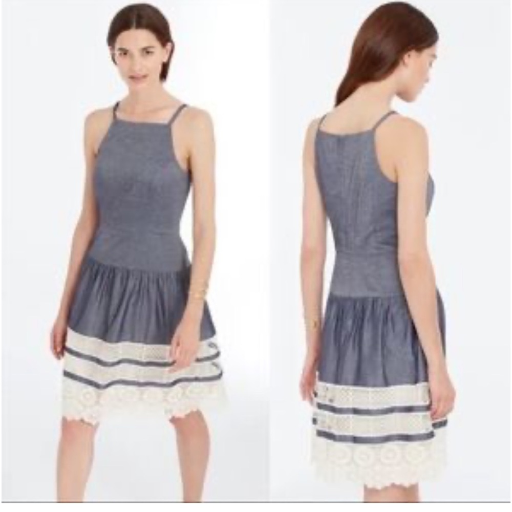 ANN TAYLOR DRESS EXTERIOR 100 % COTTON